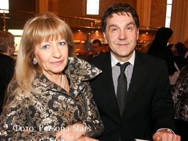 Сергей Маковецкий с женой